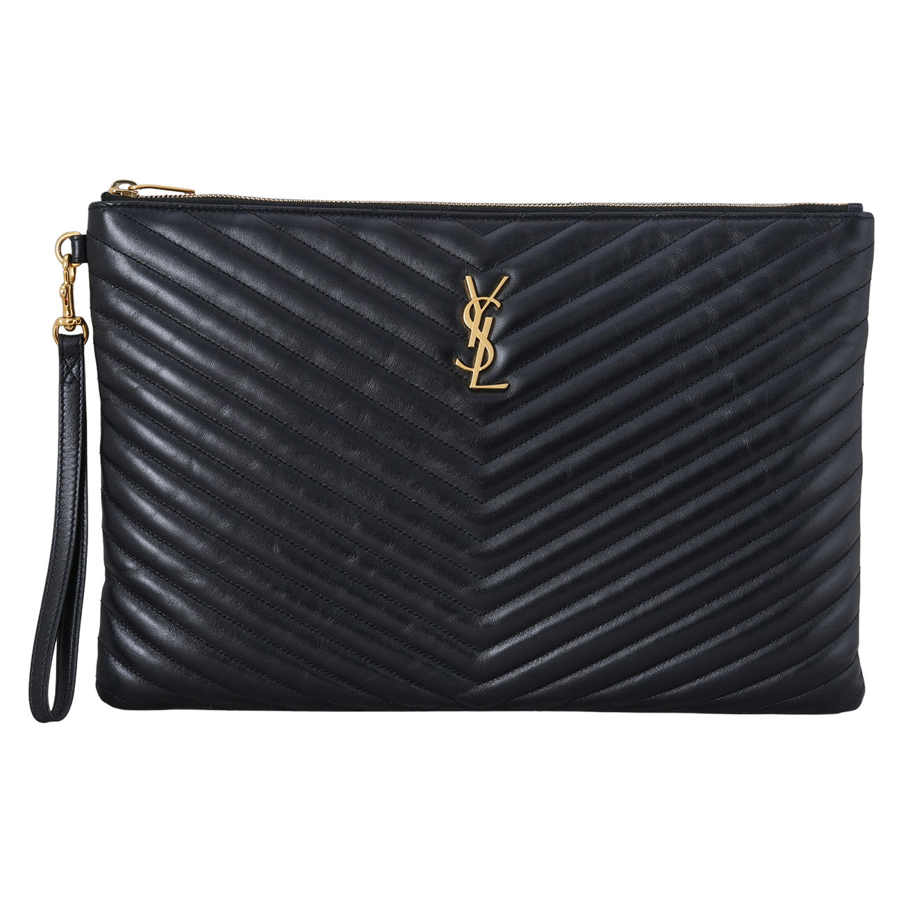 Yves Saint Laurent(USED)생로랑 쉐브론 클러치 미듐